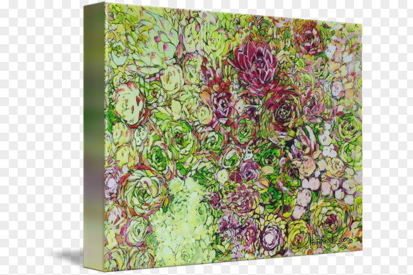 Succulent Border Flower Paisley Visual Arts Pattern PNG