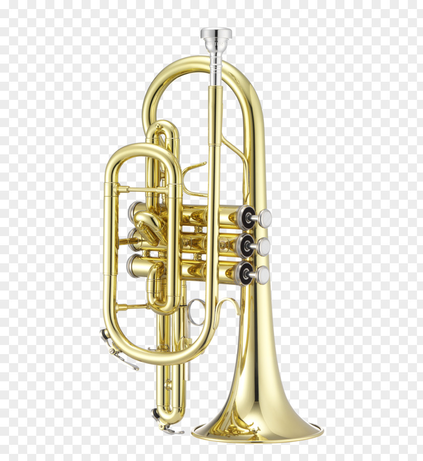 Trumpet Saxhorn Cornet Brass Instruments Wind Instrument PNG