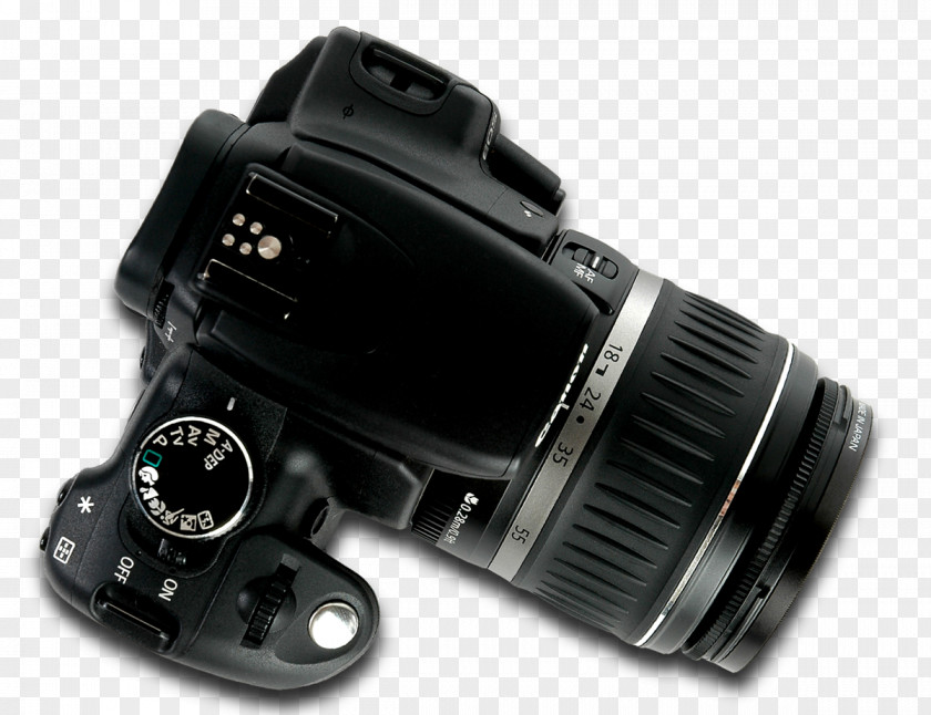 Black Digital Camera SLR Canon EOS 650D Photographic Film PNG
