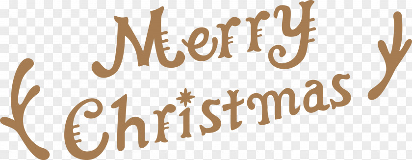 Christmas Fonts Merry PNG