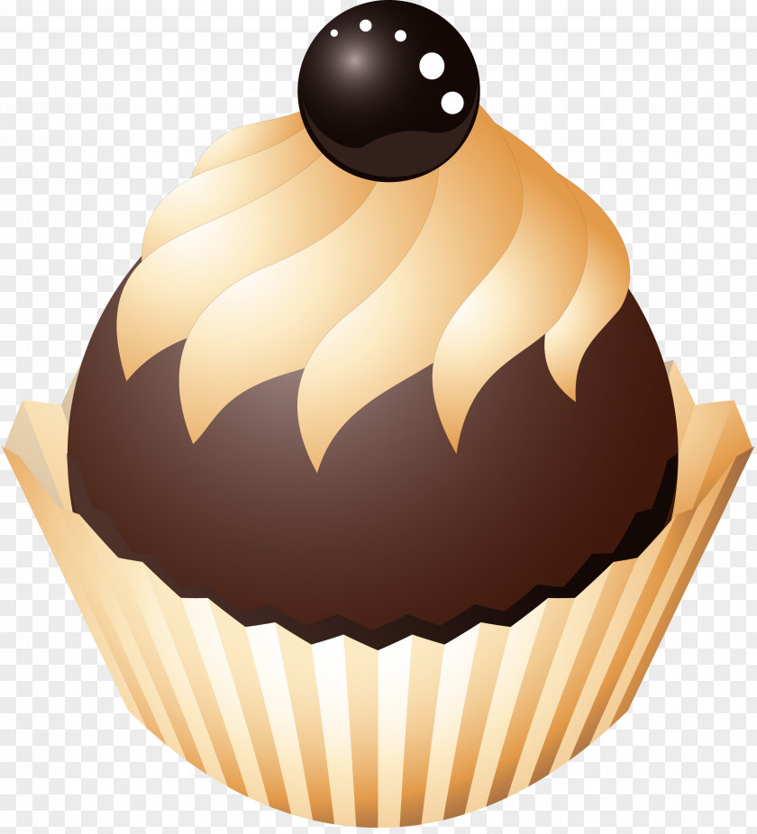 Cocoa Cupcake Chocolate Cake Truffle Coffee PNG