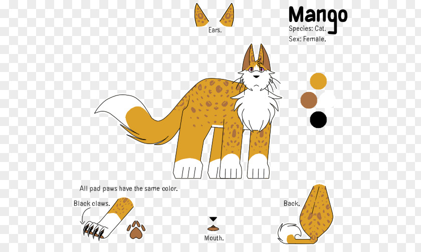 Mango Sheet Whiskers Cat Paw Mammal Canidae PNG