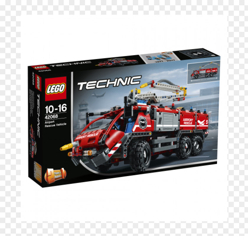 Ngee Ann CityToy Lego Technic Toy LEGO 42068 Airport Rescue Vehicle Certified Store (Bricks World) PNG