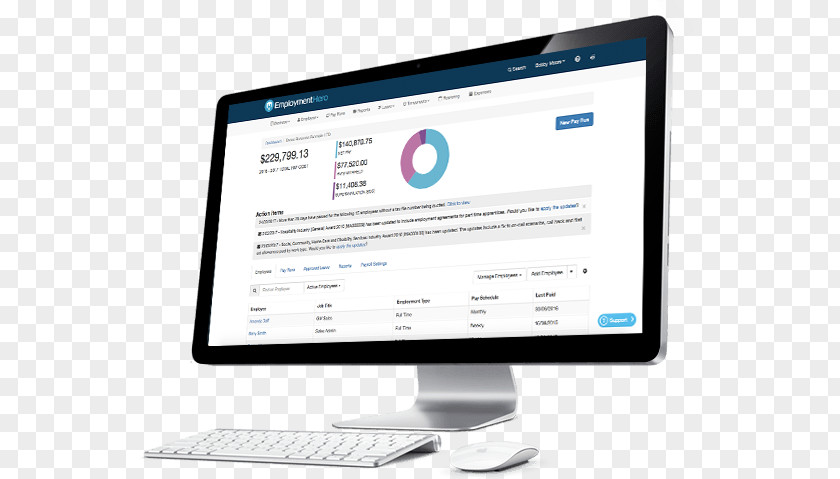 Payroll Software Computer Monitors CommuniGator Ltd Marketing PNG