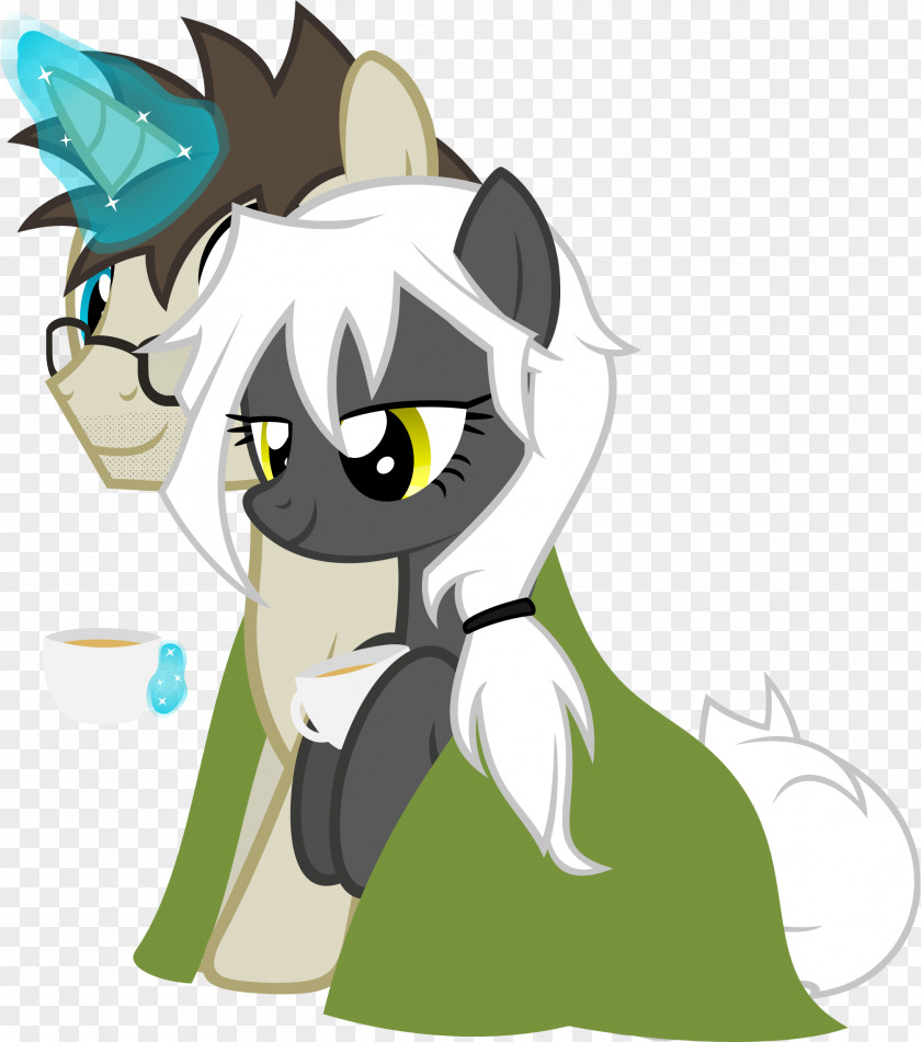 Tea Time Pony Horse Art Drawing PNG