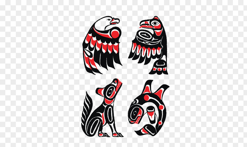 Totem Tattoo Klemtu Great Bear Rainforest First Nations Kitasoo/Xaixais Nation PNG