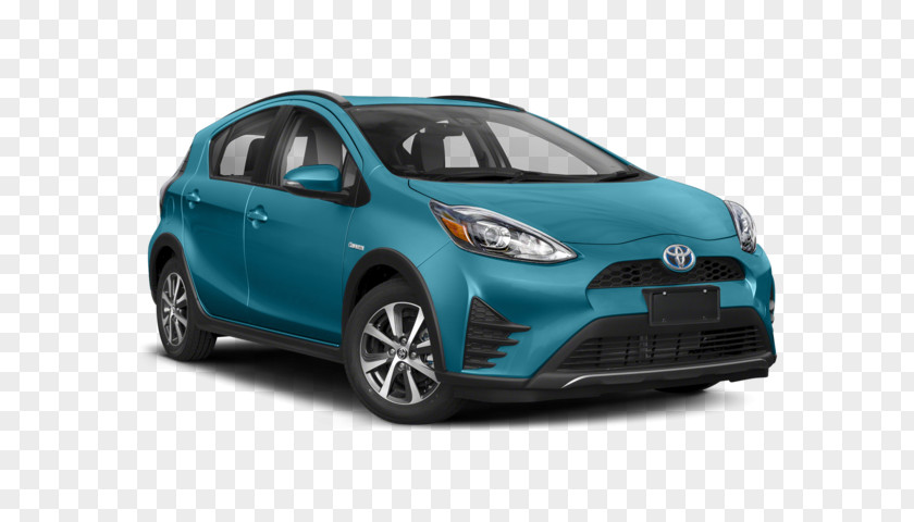 Toyota 2018 Prius C Three Hatchback Two Car One PNG