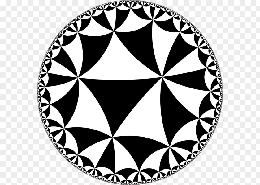 Circle Symmetry White Pattern PNG