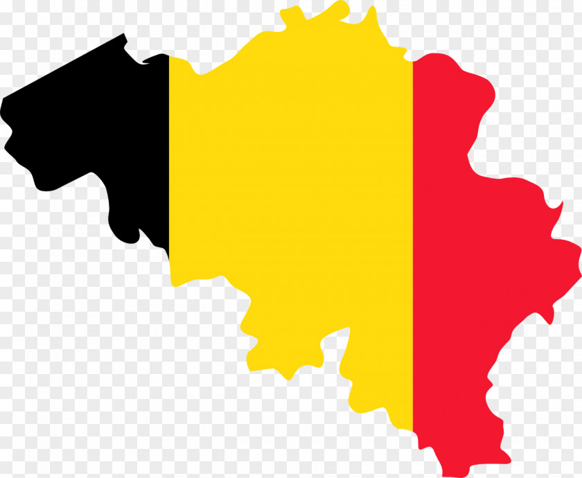 Country Flag Of Belgium Map Europe PNG