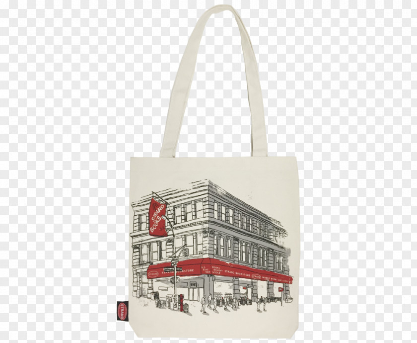 Fragmented Tote Bag Strand Bookstore Handbag Mister Donut New York City PNG