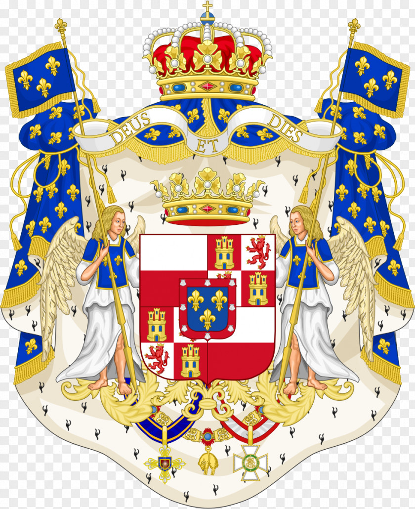 France Duchy Of Lucca Kingdom Coat Arms PNG