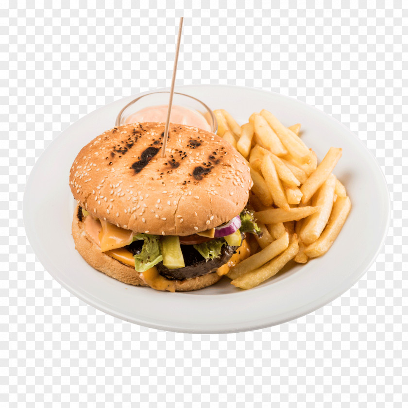 Meat French Fries Cheeseburger Hamburger Buffalo Burger Veggie PNG