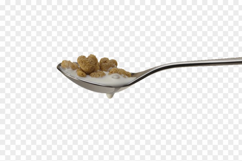Milk Heart Biscuit Soup Spoon Breakfast Fork PNG