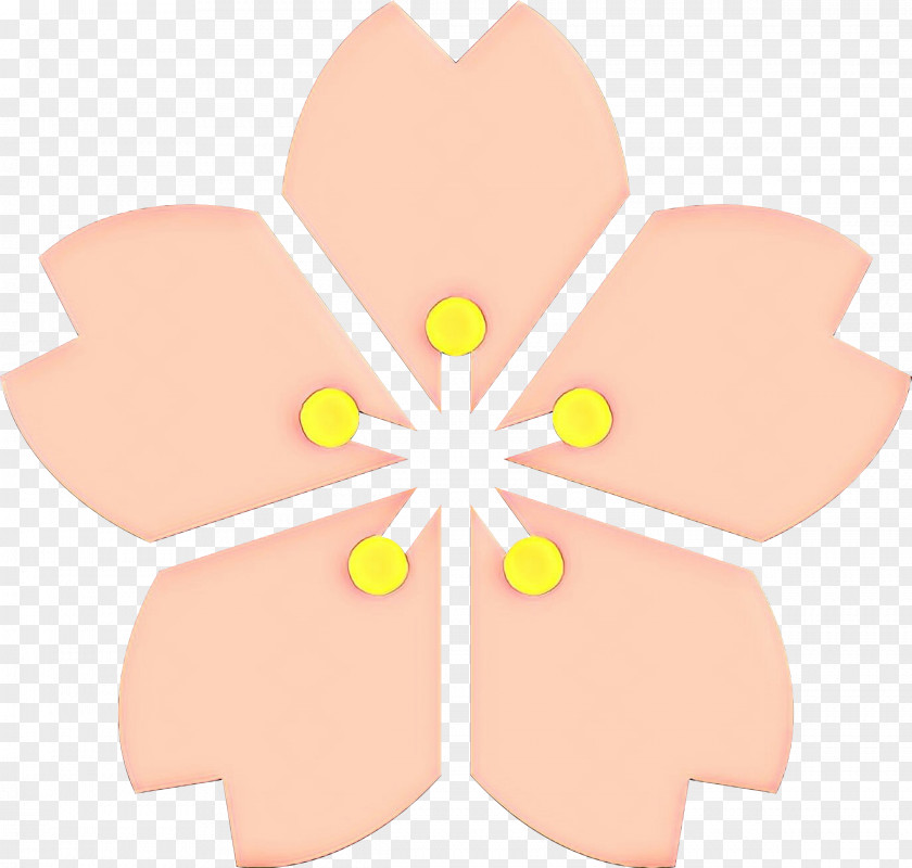 Symmetry Symbol Cherry Blossom Cartoon PNG
