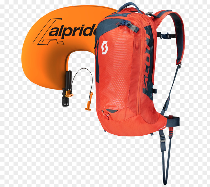 Backpack Scott Backcountry AP Kit Guide Avalanche Airbag Skiing PNG