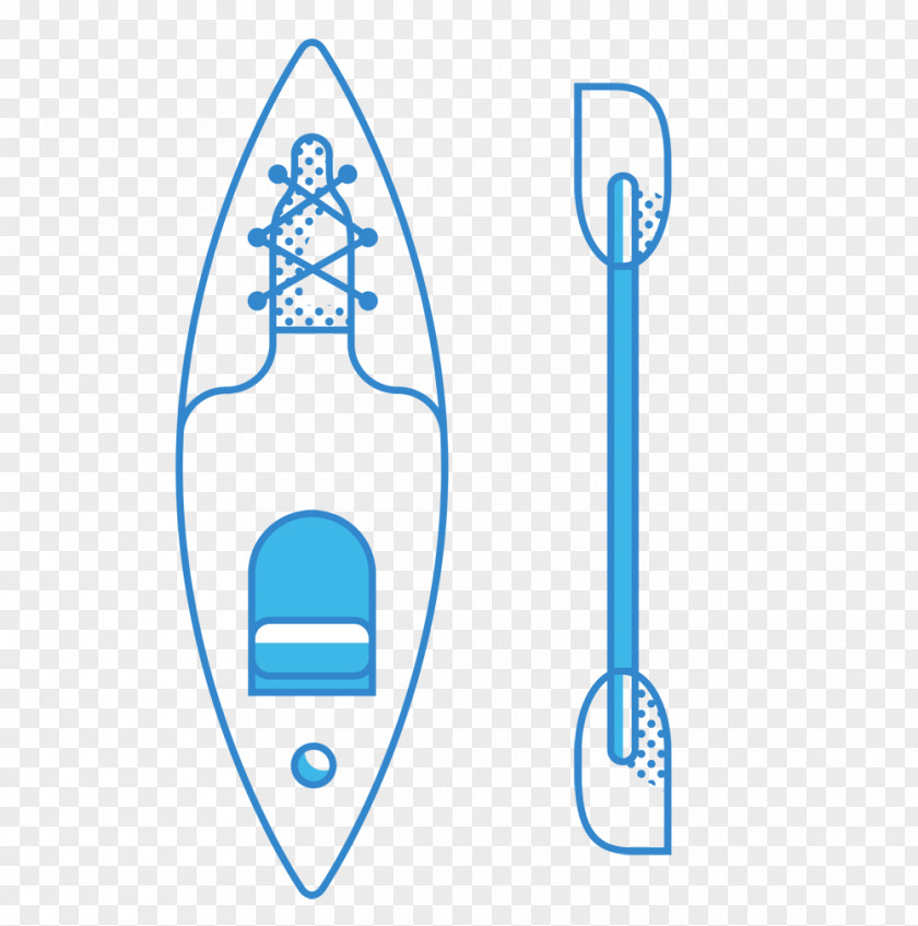 Boat Oars Simple Pen Paddle Rowing Kayak PNG