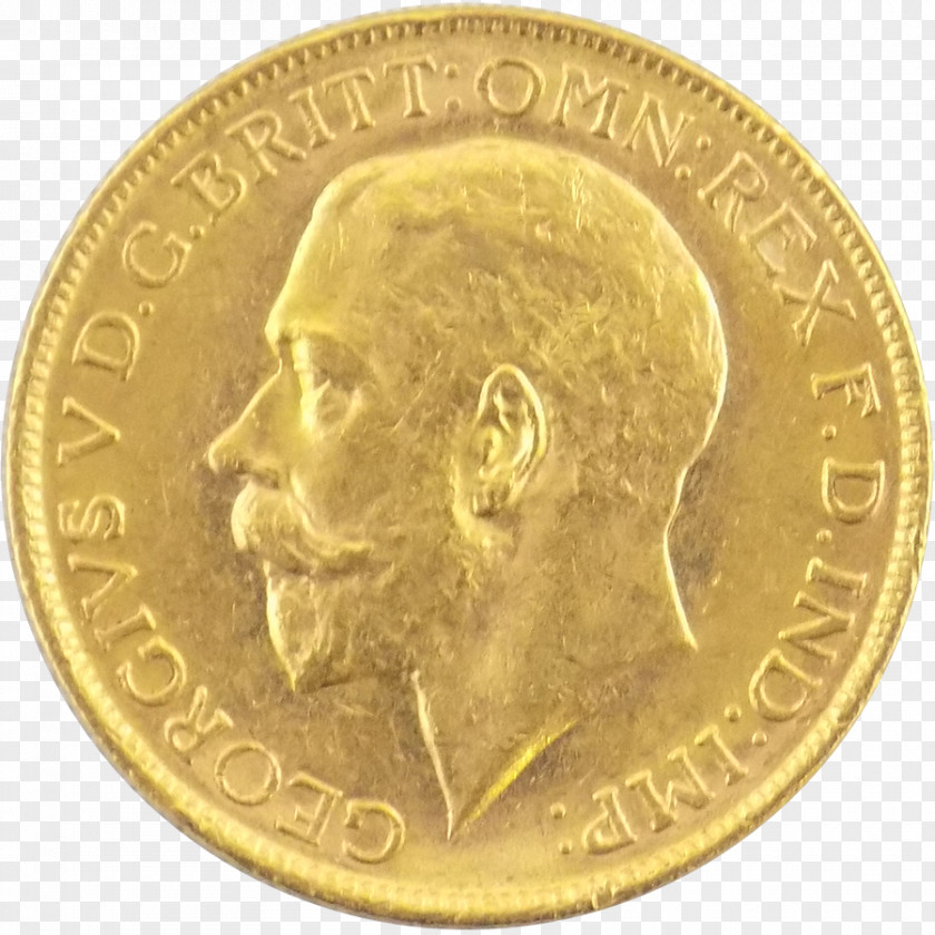 Coin Danish Krone Half Sovereign Stock Photography Gold PNG