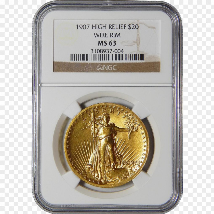 Coin Dollar Gold Saint-Gaudens Cent PNG