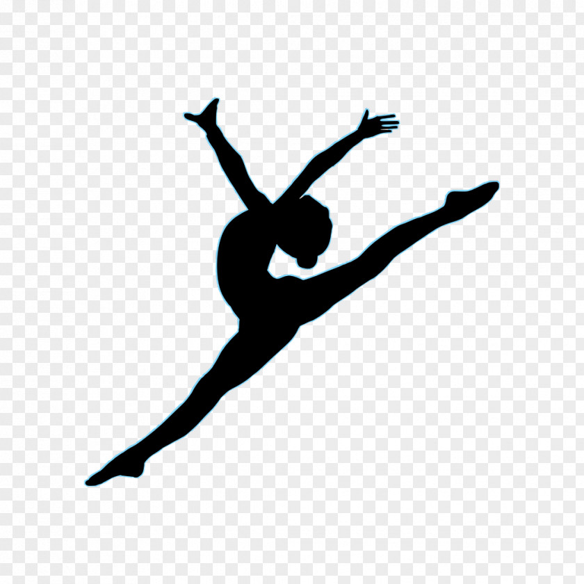 Dancer Silhouette Download Gymnastics Vector Graphics Image Art PNG
