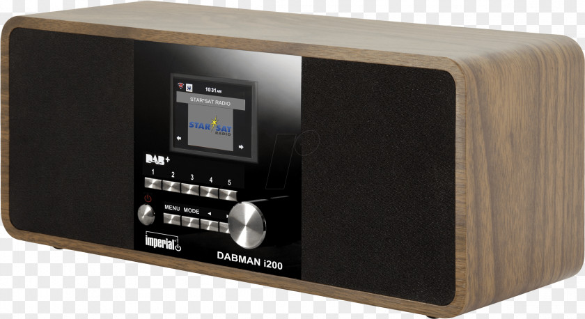 Radio Imperial DABMAN I200 Internet FM Broadcasting DAB+ Pocket Dabman 1 Bluetooth PNG