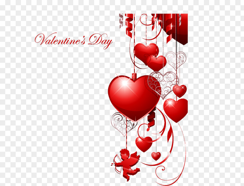 Saint Valentines Day Valentine's Heart February 14 Clip Art PNG