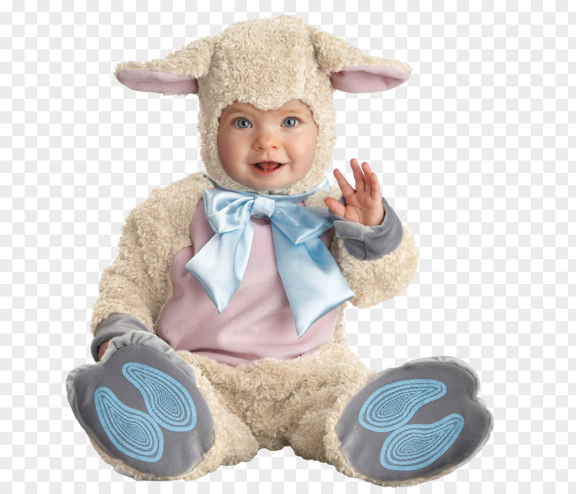 Sheep Costume Toddler Child Stuffed Animals & Cuddly Toys PNG