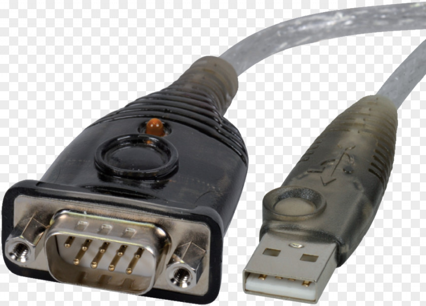 USB RS-232 Serial Port Adapter Communication PNG