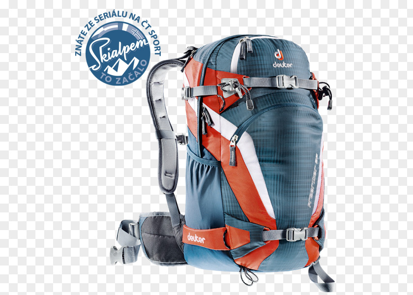 Backpack Deuter Sport Freeriding Mountaineering Camping PNG