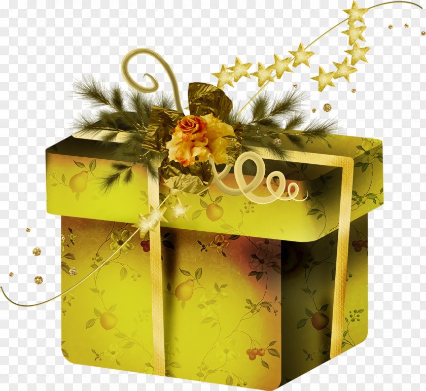 Box Gift Wrapping Christmas New Year PNG