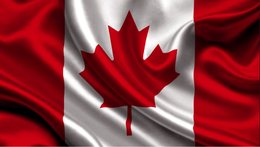 Canada National Flag Of Day Desktop Wallpaper PNG
