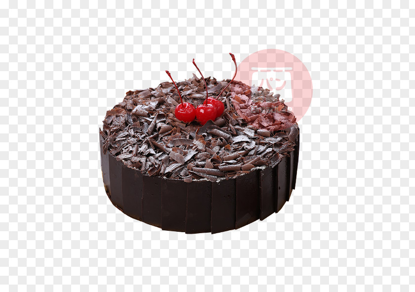 Dark Forest Chocolate Cake Black Gateau Sachertorte Brownie Tortita Negra PNG