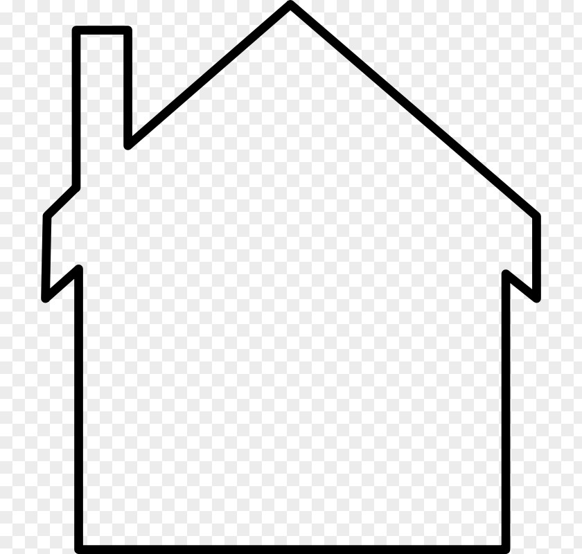 House Gingerbread Template Clip Art PNG