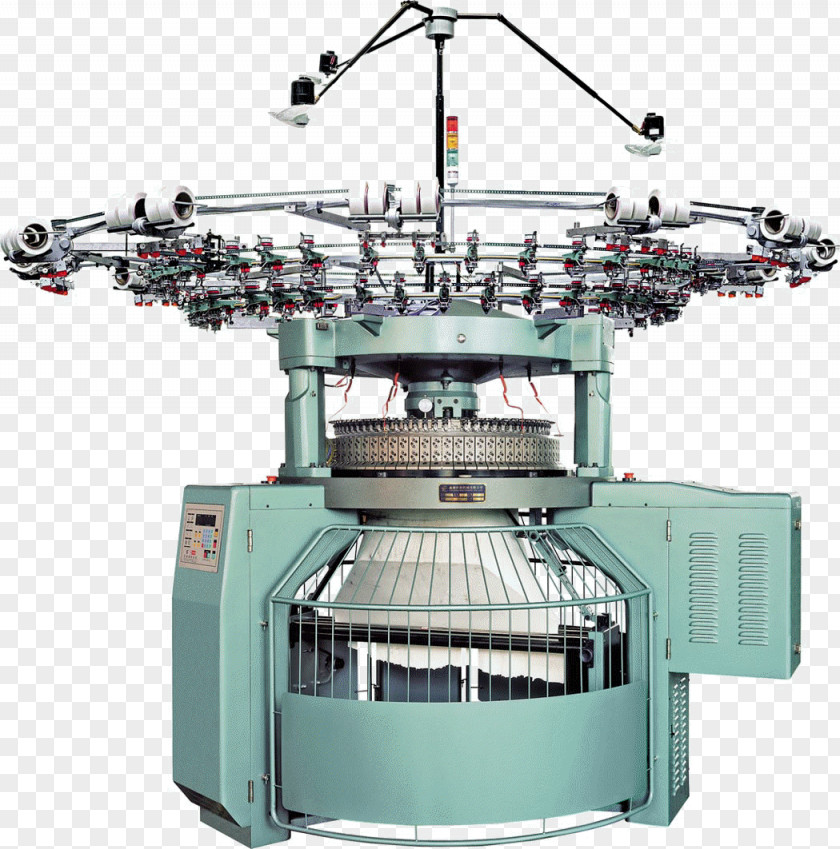 Knitting Machine Circular Warp Flat PNG