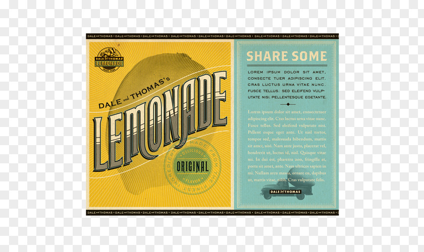 Lemonade Illustration Poster Label Brand PNG