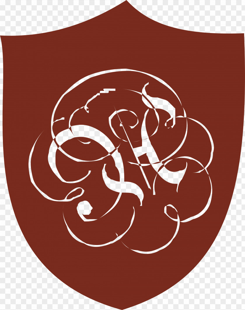 Maroon Shield PNG