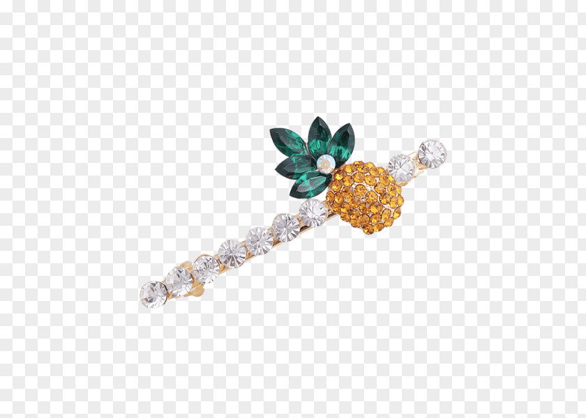 Golden Bowknot Hairpin Barrette Imitation Gemstones & Rhinestones Clothing Accessories PNG