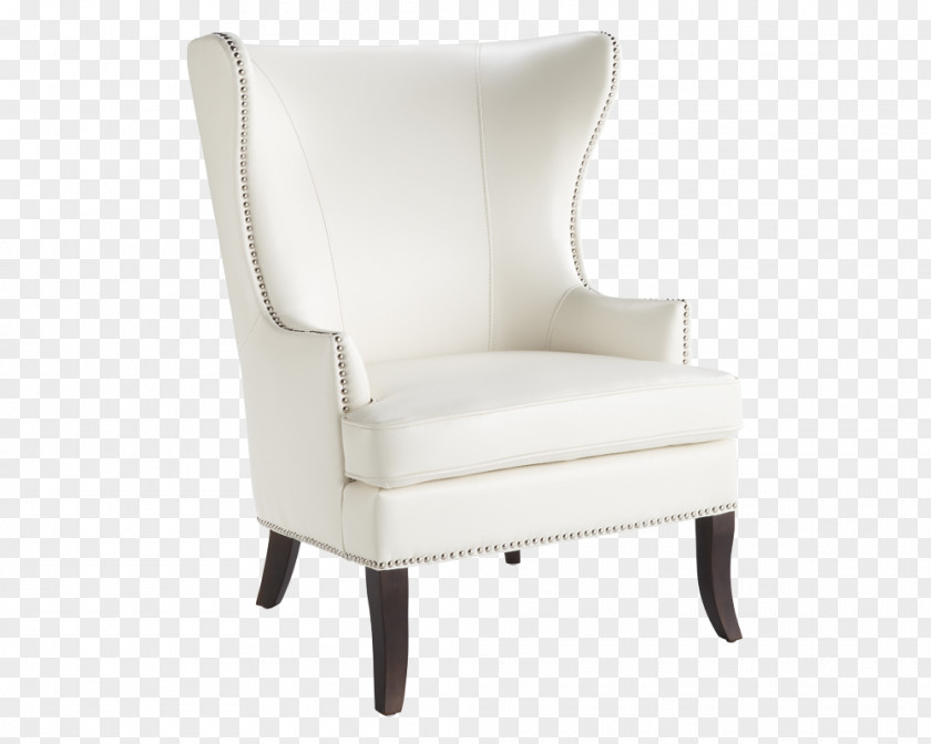 Ivory Bedside Tables Wing Chair Club PNG