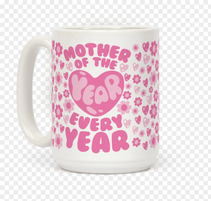 Strawberry Mug Cake Coffee Cup Mother's Day PNG