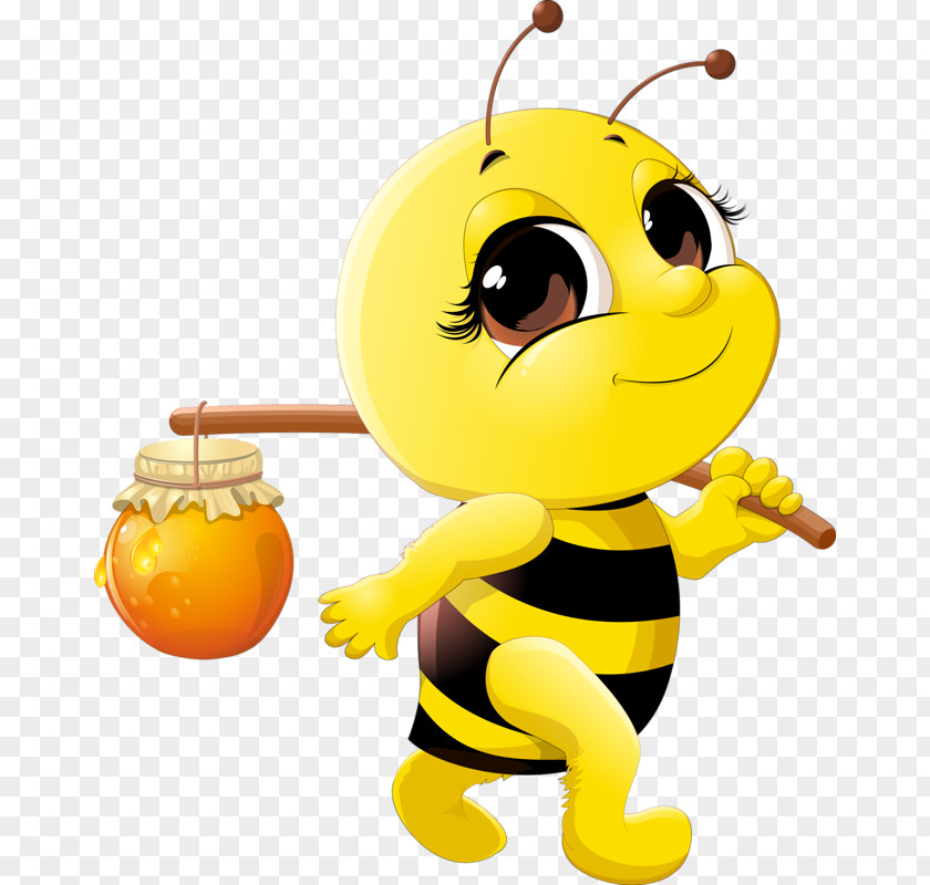 Bee Honey Insect Bumblebee Clip Art PNG