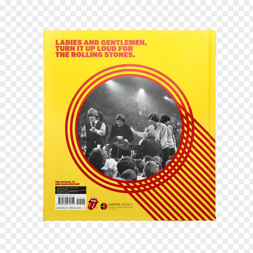 Book The Rolling Stones: On Air In Sixties Stones Sixties: TV And Radio History As It Happened Phonograph Record PNG