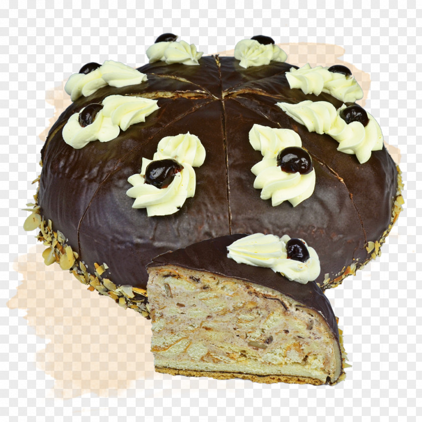 Chocolate Cake Sachertorte German Cream PNG