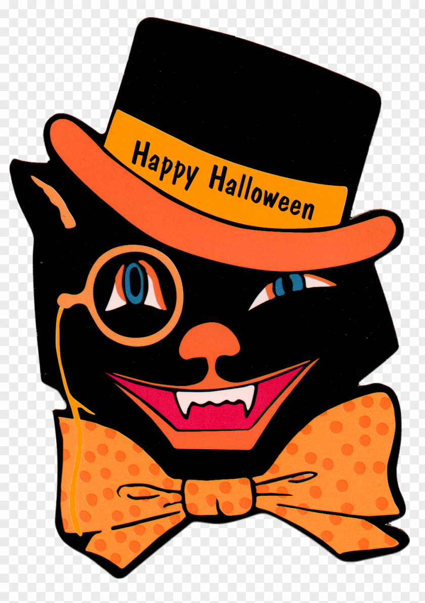 Cliparts Halloween Makeup Black Cat Jack-o-lantern Clip Art PNG