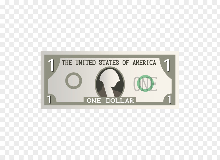 Dollar United States Banknote One-dollar Bill Money PNG