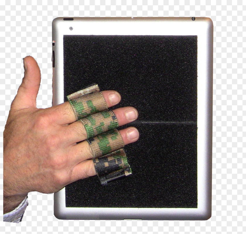 Hand With Tablet Electronics Finger PNG