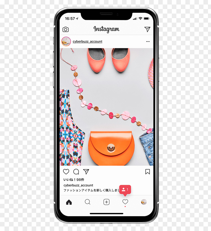 Phone Instagram Fashion Design Clothing Accessories Lookbook PNG