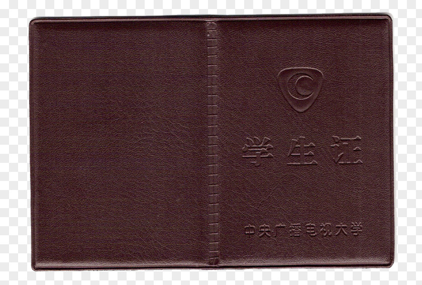 Radio And Television University Student ID Wallet Leather PNG