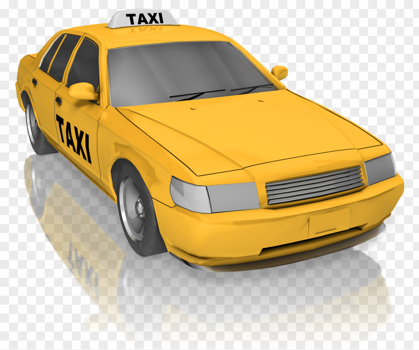 Taxi Car Animation Clip Art PNG
