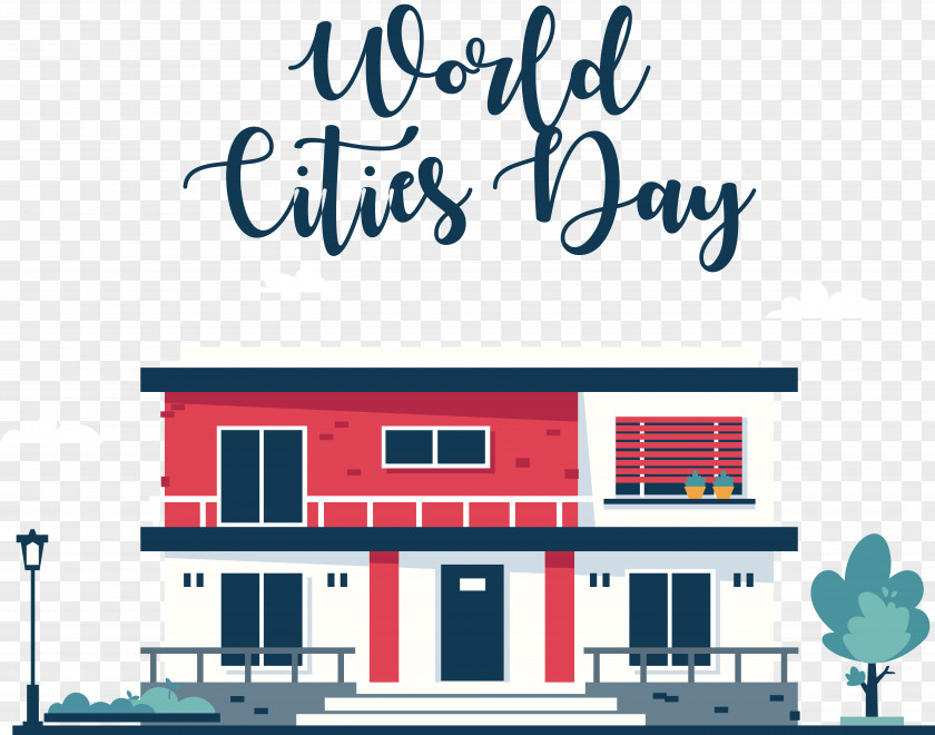 World Cities Day City Building House PNG