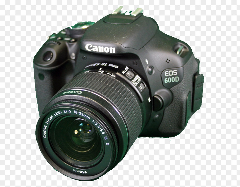 Camera Lens Digital SLR Canon EOS 600D Mirrorless Interchangeable-lens Single-lens Reflex PNG