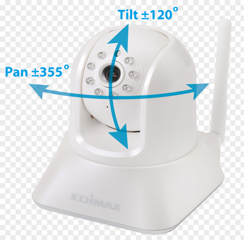 Camera Smart HD Wi-Fi Pan/Tilt Network With Temperature & Humidity Sensor, Day Night IC-7113W IP Pan–tilt–zoom PNG